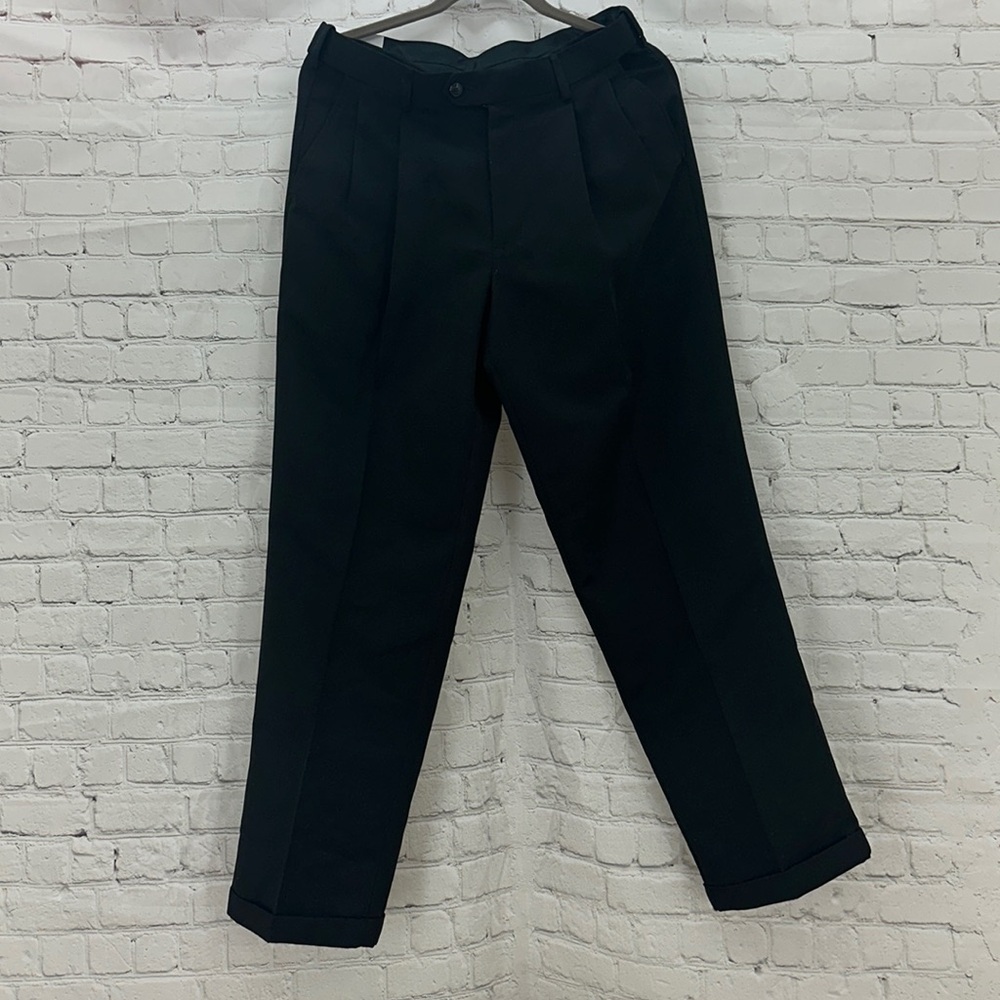 Savane‎ Men’s Black dress pants slacks 32 w  30 L